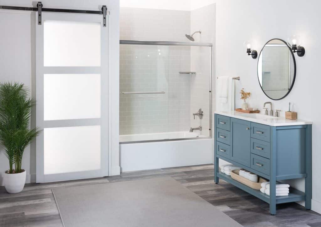 Shower-to-Tub